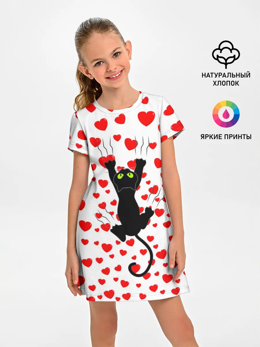 Детское платье / Котейка