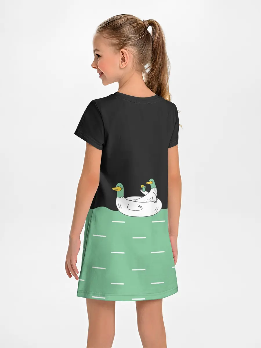 Детское платье / Уточки