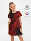 Детское платье / МОЛНИЯ RED NEON