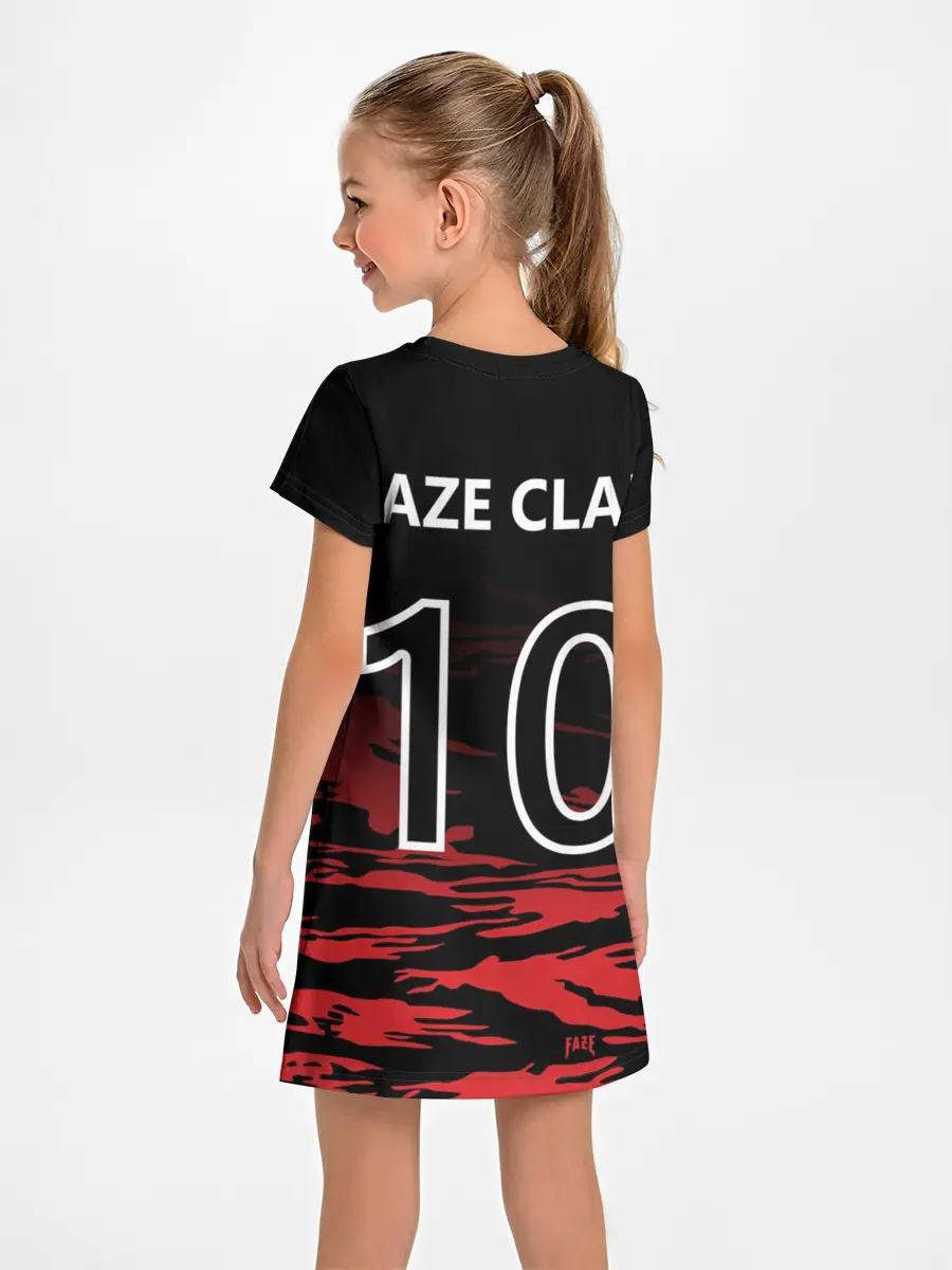Детское платье / Faze clan - Jersey pro 2019
