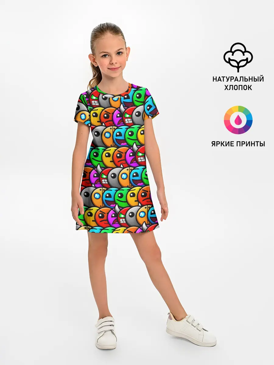 Детское платье / GEOMETRY DASH