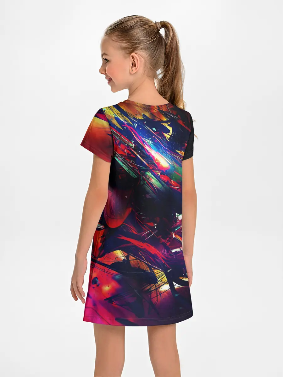 Детское платье / DIGITAL STRIPES