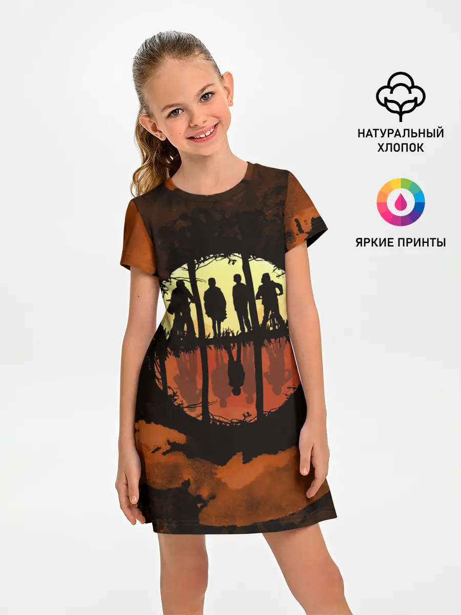 Детское платье / STRANGER THINGS