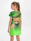 Детское платье / Лисенок в зеленом лесу
