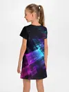 Детское платье / Неоновая абстракция
