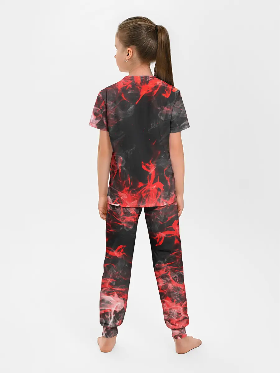 Детская пижама с брюками / Опасный Динозавр | Red Dino