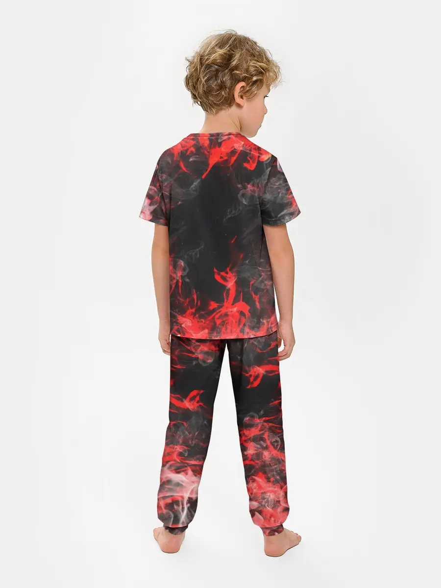 Детская пижама с брюками / Опасный Динозавр | Red Dino