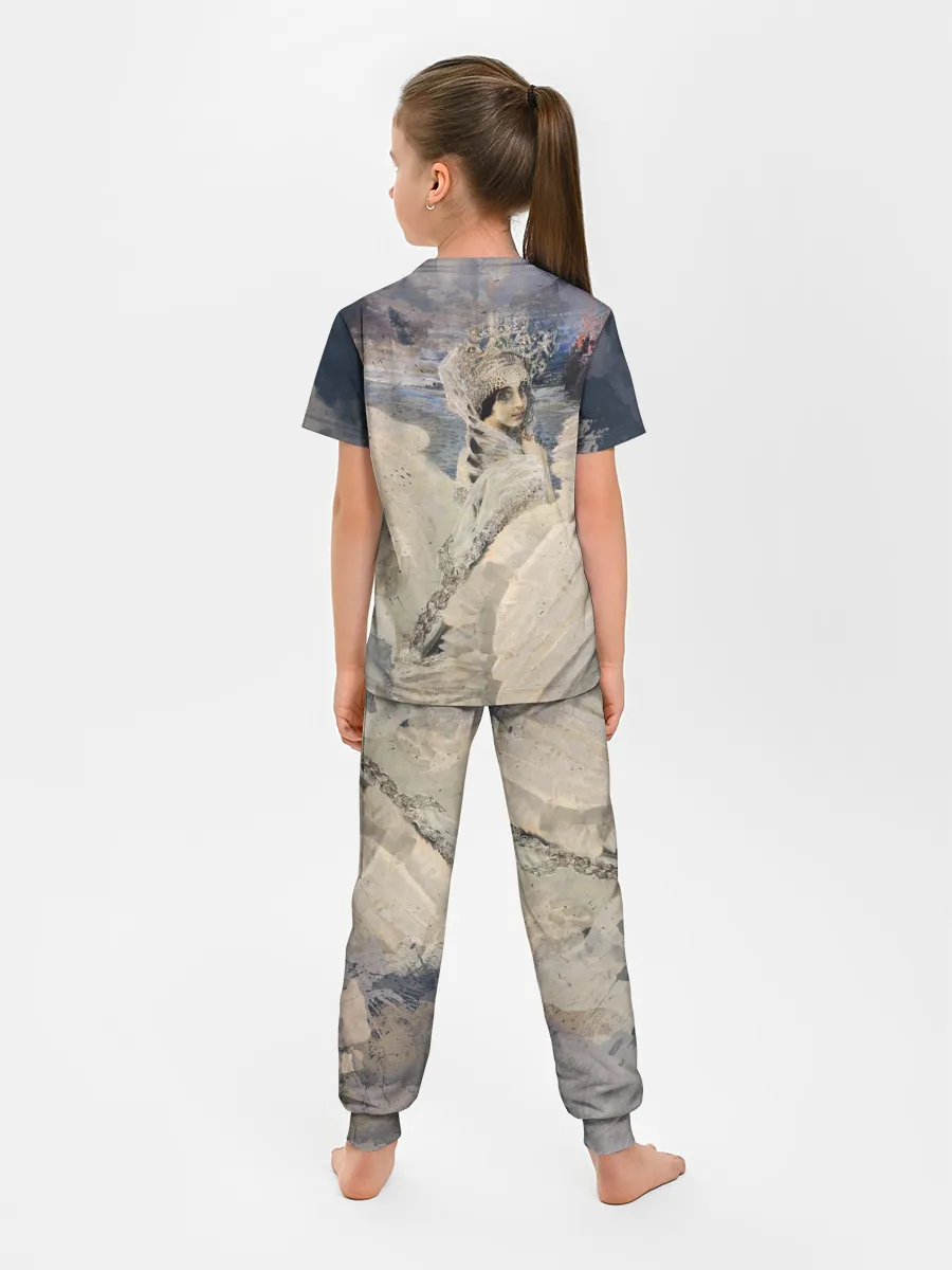 Детская пижама с брюками / Царевна лебедь