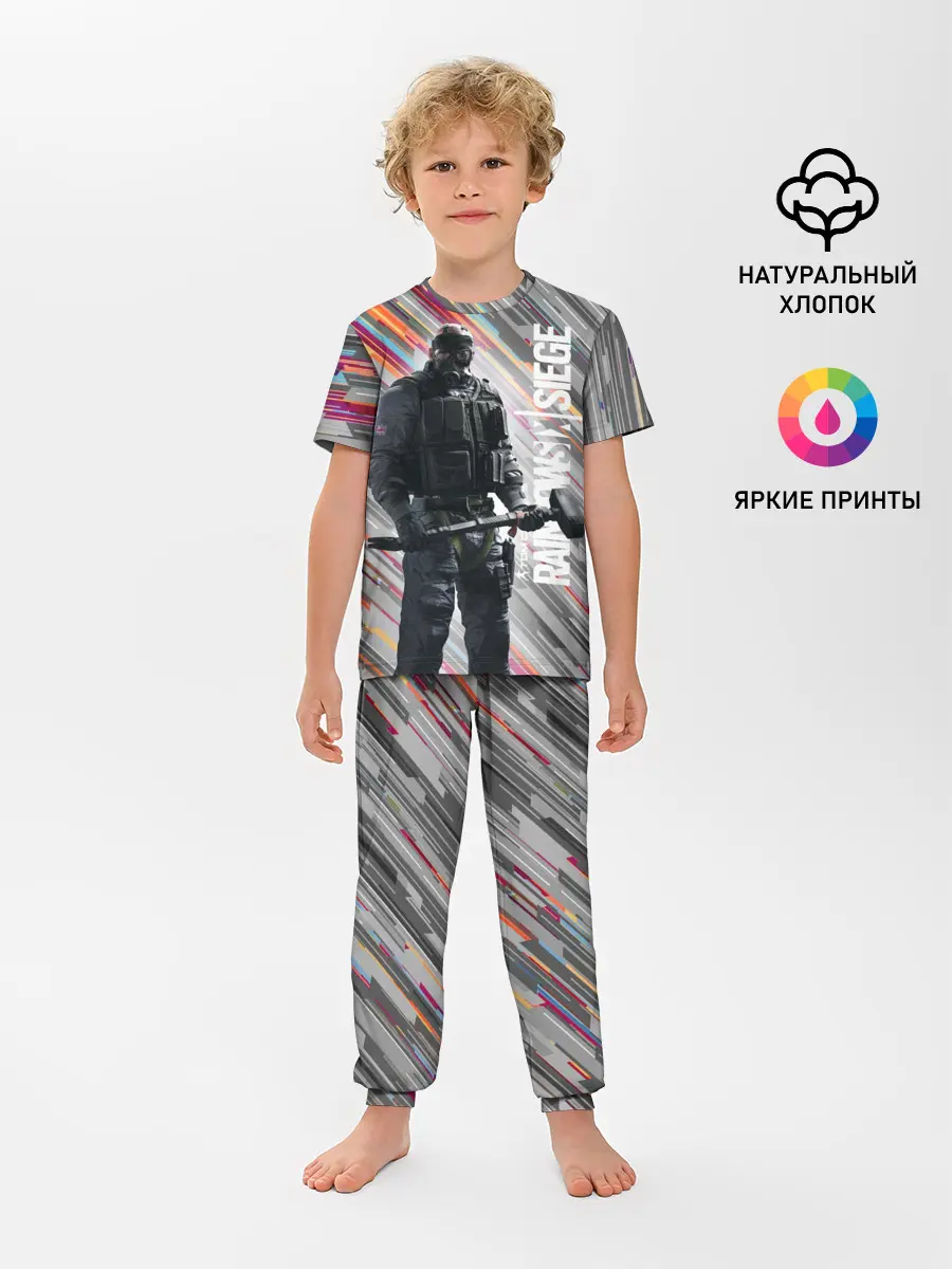 Детская пижама с брюками / Rainbow Six Siege