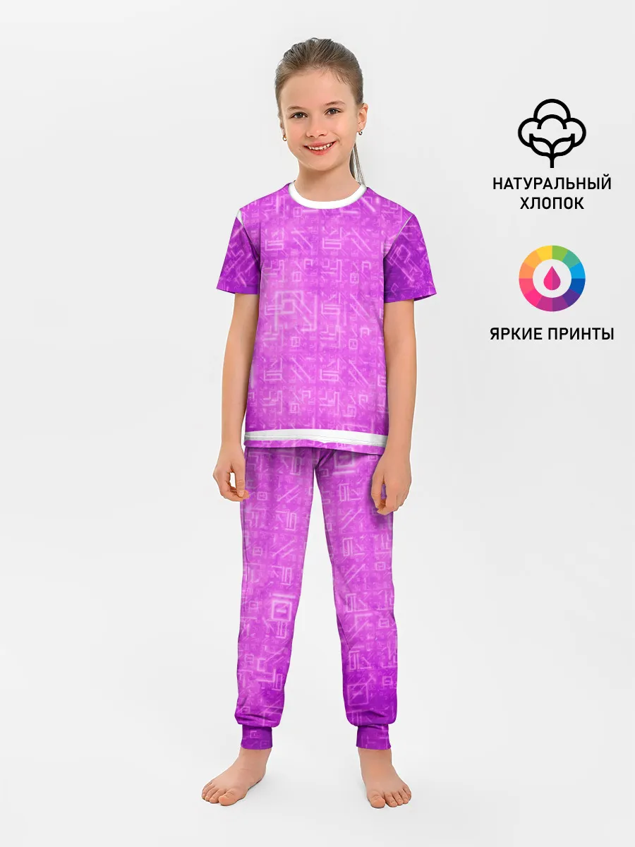 Детская пижама с брюками / FORTNITE PINK | ФОРТНАЙТ