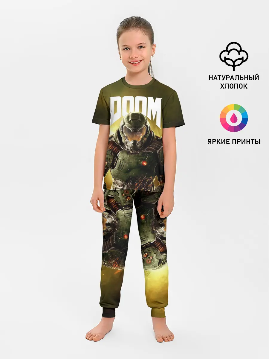 Детская пижама с брюками / DOOM