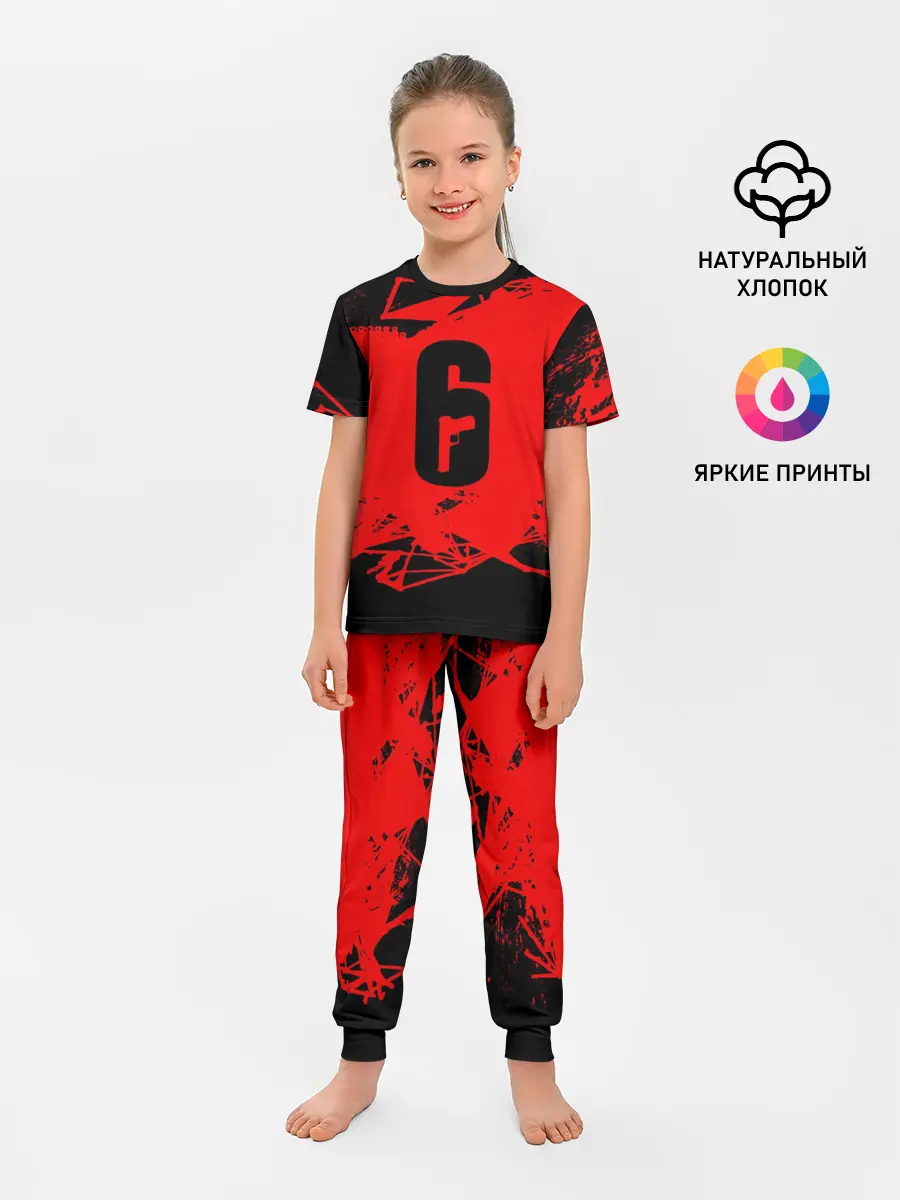 Детская пижама с брюками / RAINBOW SIX SIEGE OUTBREAK