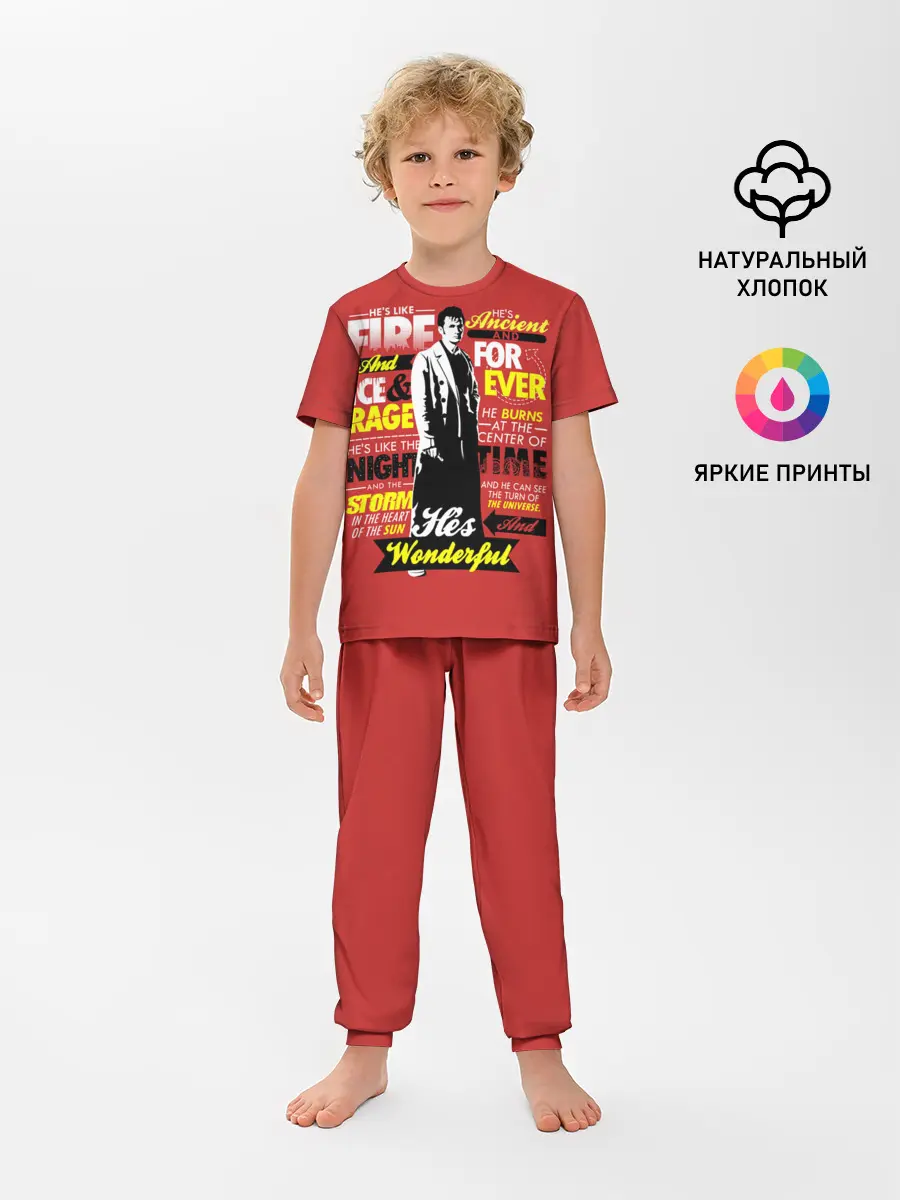 Детская пижама с брюками / Doctor Who