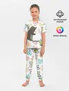 Детская пижама с брюками / Сладкая парочка