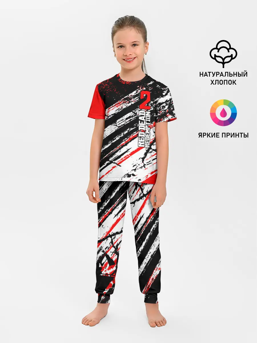 Детская пижама с брюками / Red Dead Redemption 2