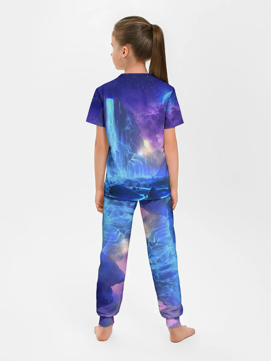 Детская пижама с брюками / Водопад Фейри Тейл