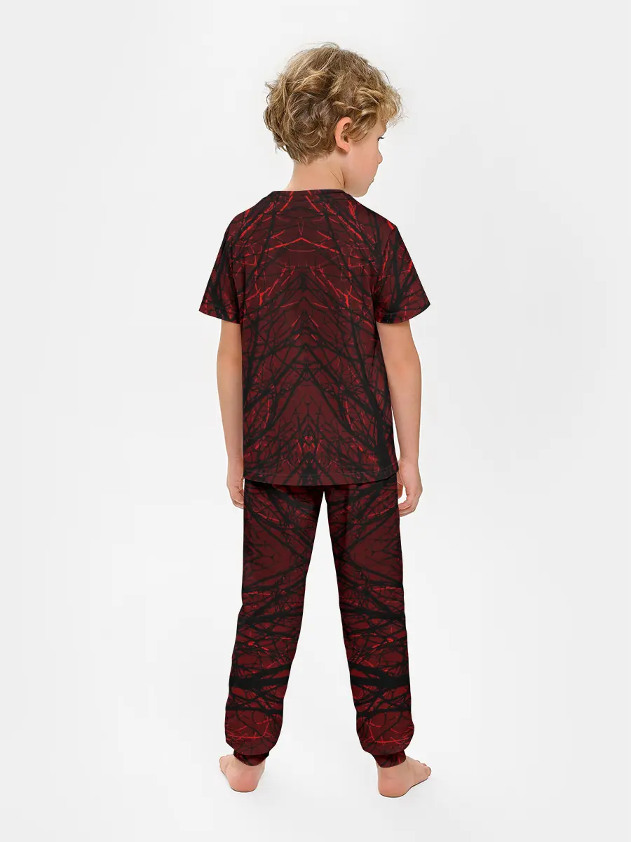 Детская пижама с брюками / Ветви