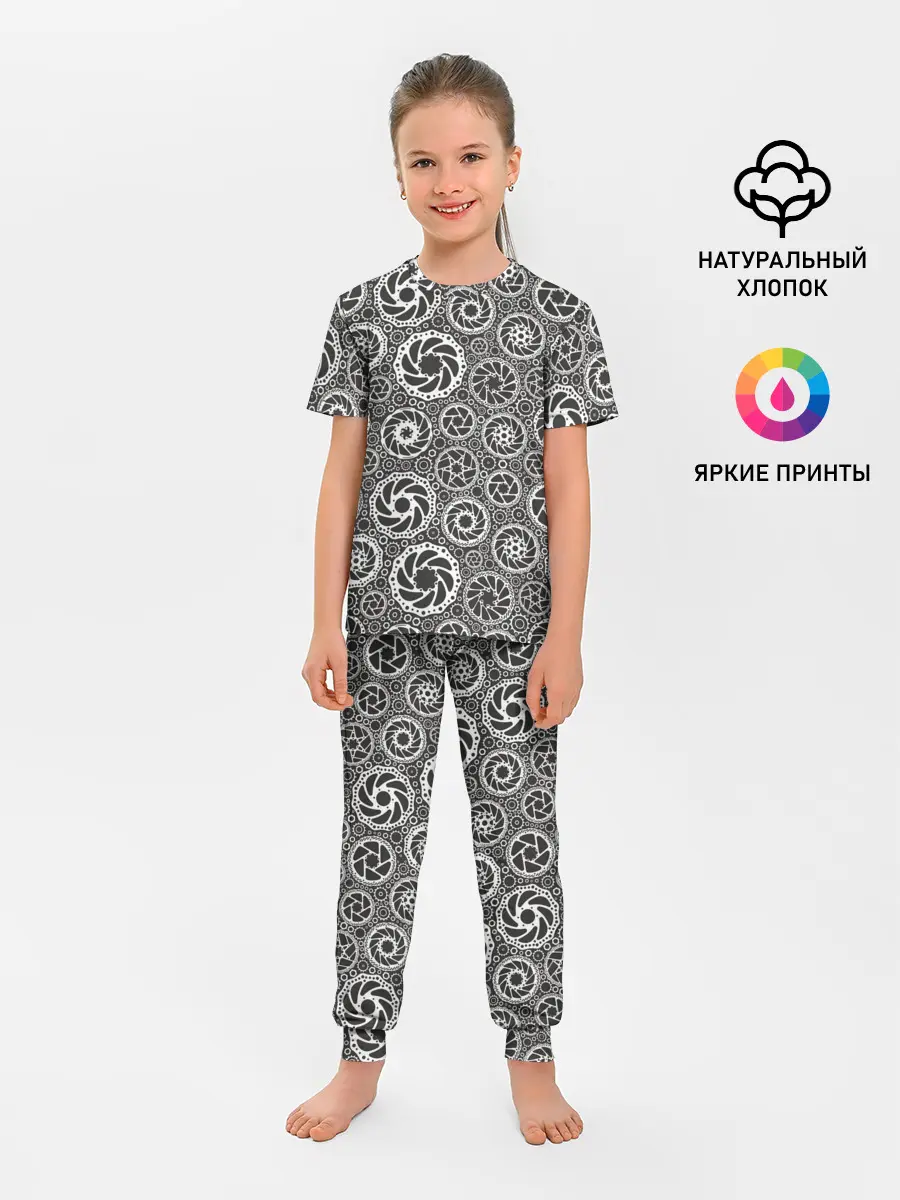 Детская пижама с брюками / Детали Велосипеда