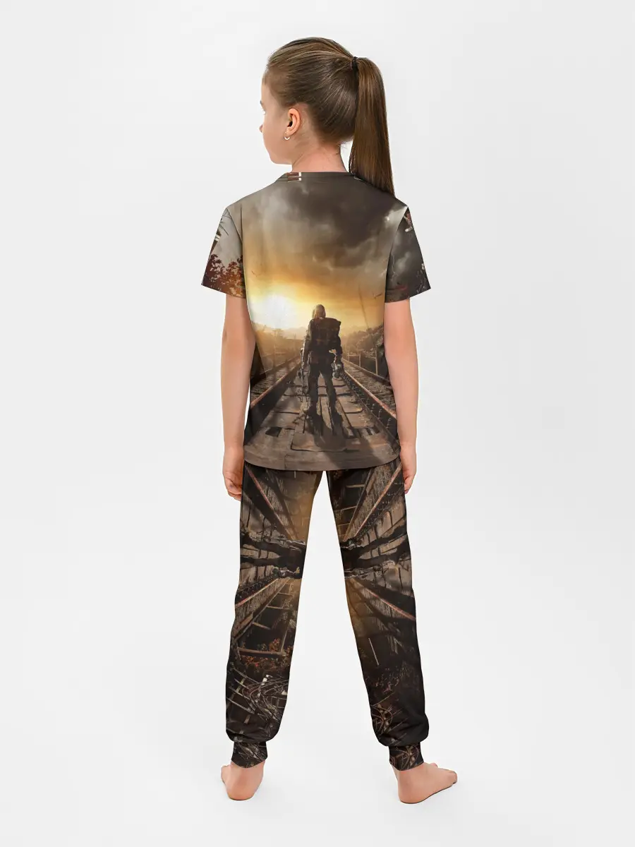 Детская пижама с брюками / Metro 2033 постапокалипсис