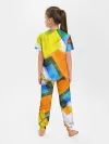 Детская пижама с брюками / Геометрический хаос