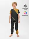 Детская пижама с брюками / 3D BLACK & GOLD