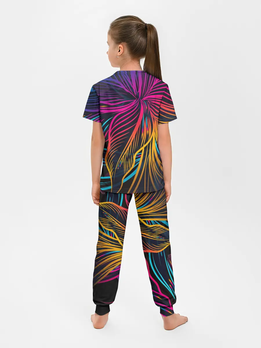 Детская пижама с брюками / Floral Design 3