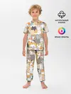Детская пижама с брюками / Кошачья стая