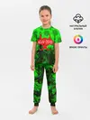 Детская пижама с брюками / КОРОНАВИРУС