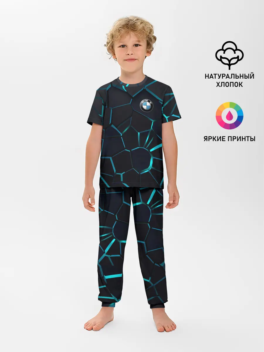 Детская пижама с брюками / BMW | 3D плиты с подсветкой