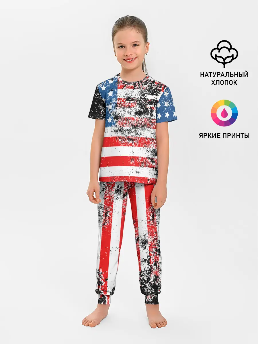 Детская пижама с брюками / США