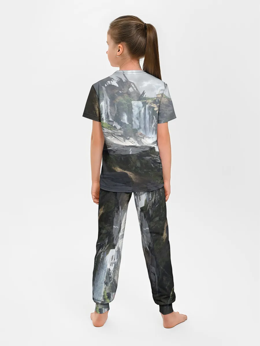 Детская пижама с брюками / Элли и Дина