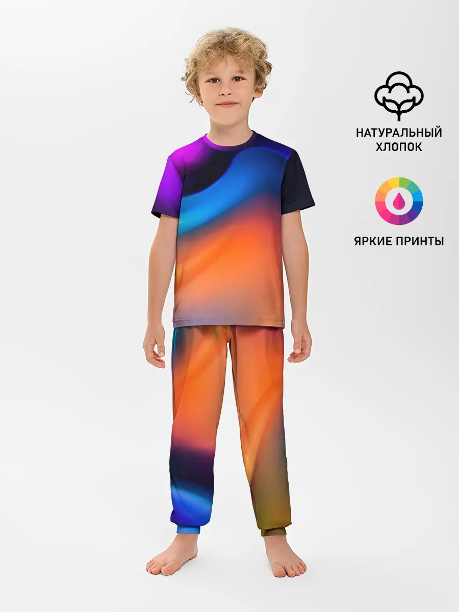 Детская пижама с брюками / Цветной шум