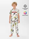 Детская пижама с брюками / Как приручить дракона