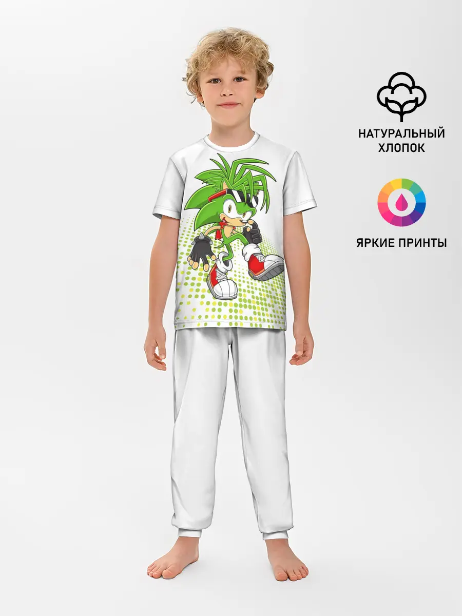 Детская пижама с брюками / Sonic