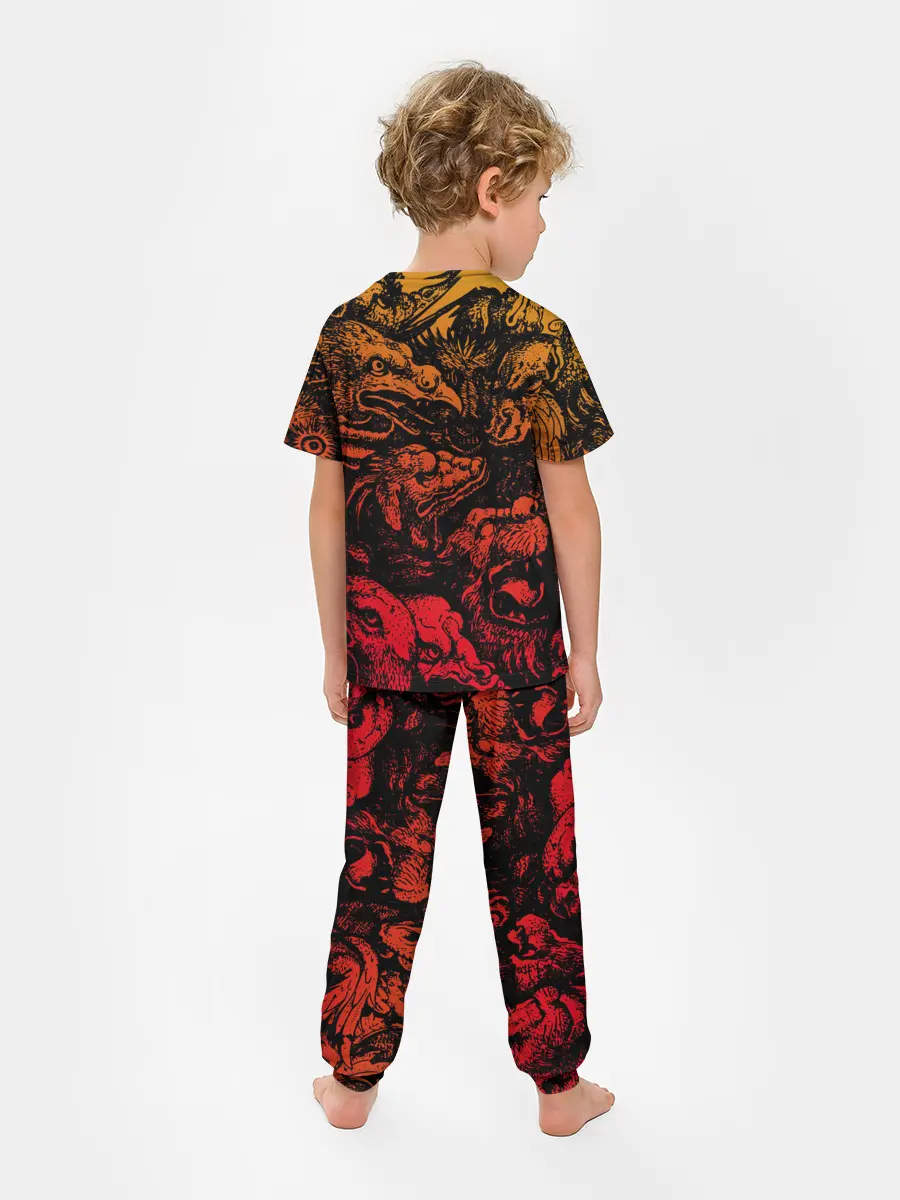Детская пижама с брюками / Grotesque animals