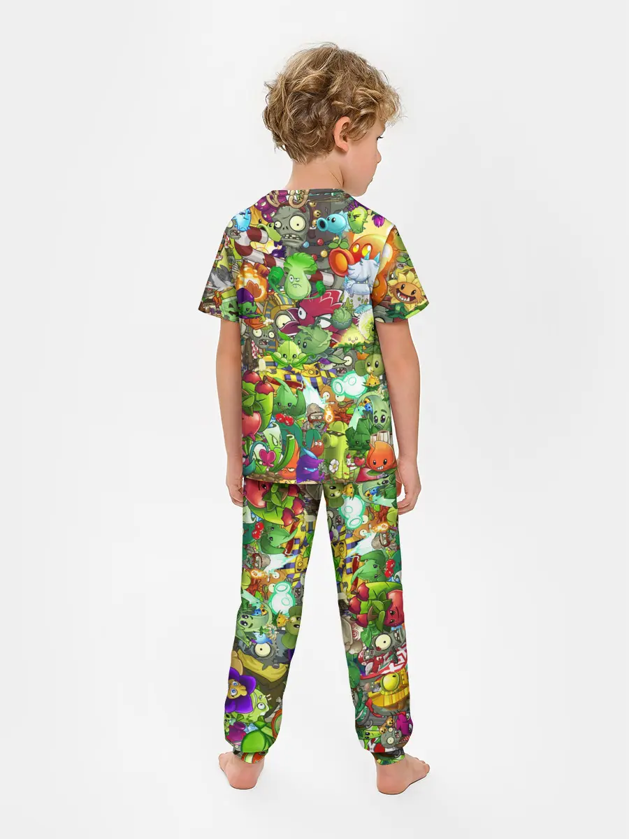Детская пижама с брюками / Plants vs Zombies