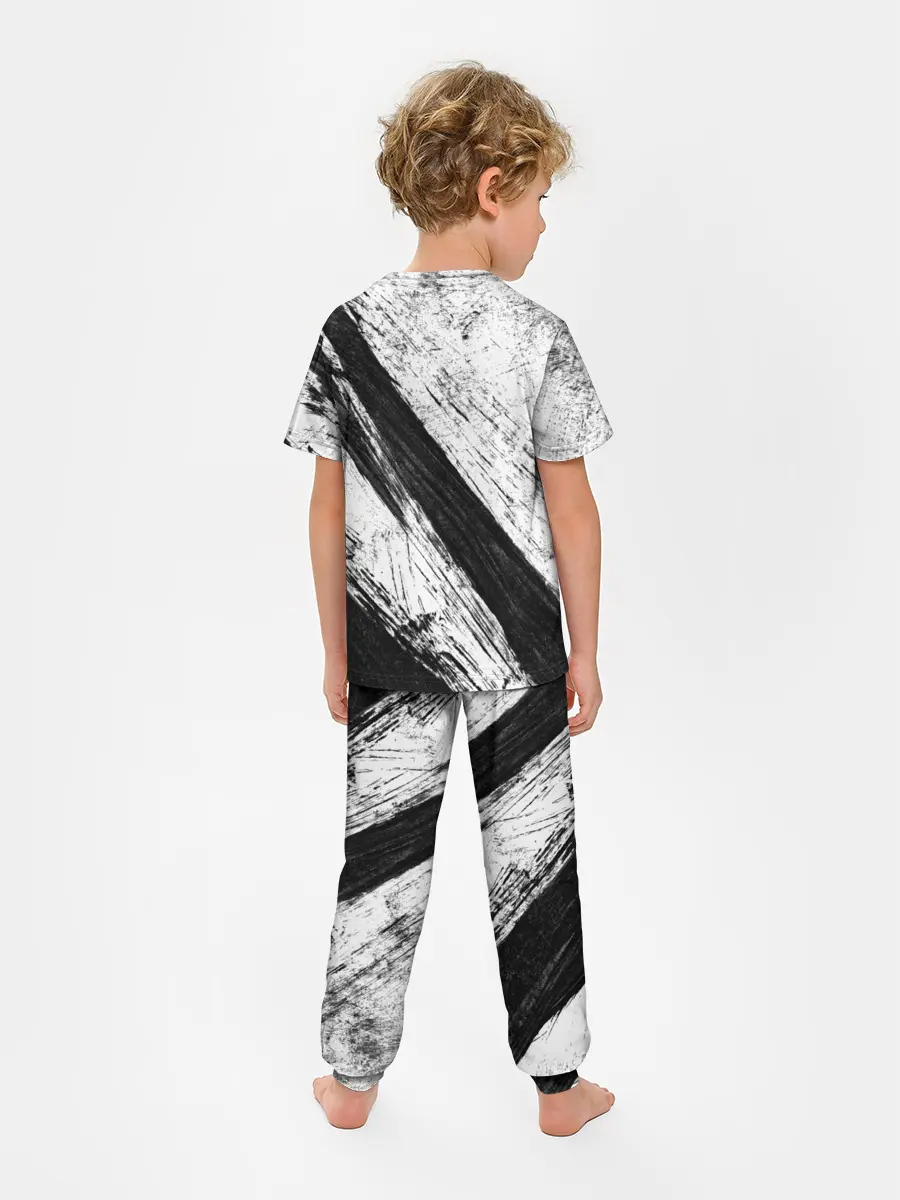 Детская пижама с брюками / просто краски