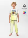 Детская пижама с брюками / One Piece пираты Соломенной Шляпы