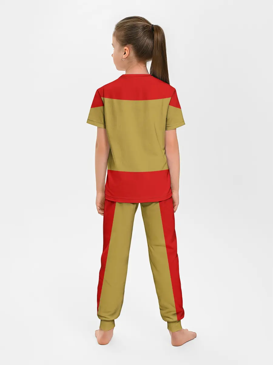 Детская пижама с брюками / Я русский / Russian man