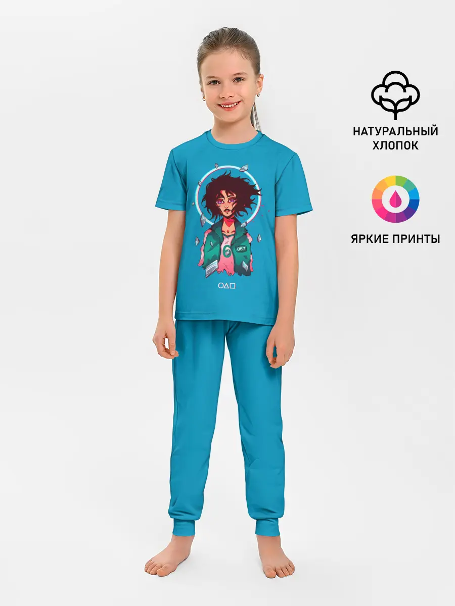 Детская пижама с брюками / Плачущая 067