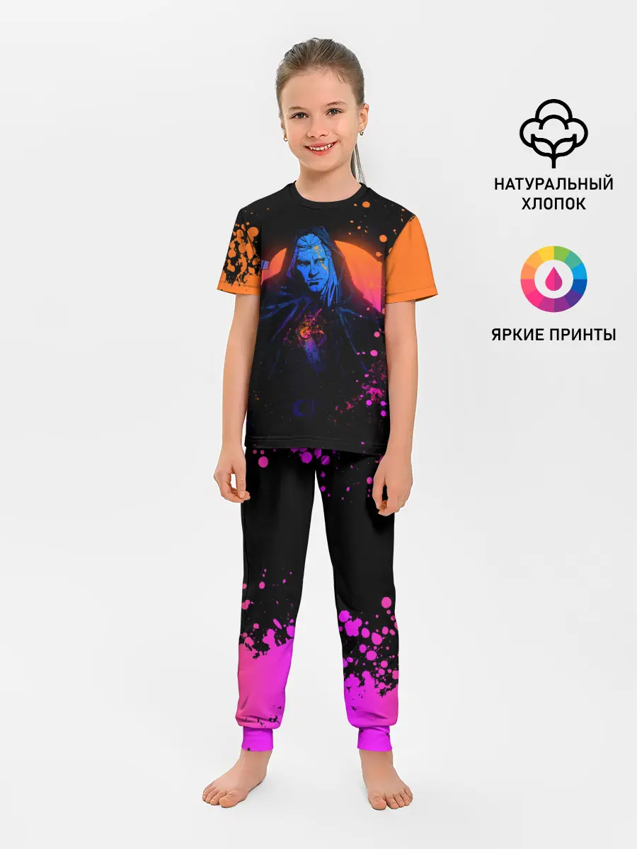 Детская пижама с брюками / Ведьмак в таверне