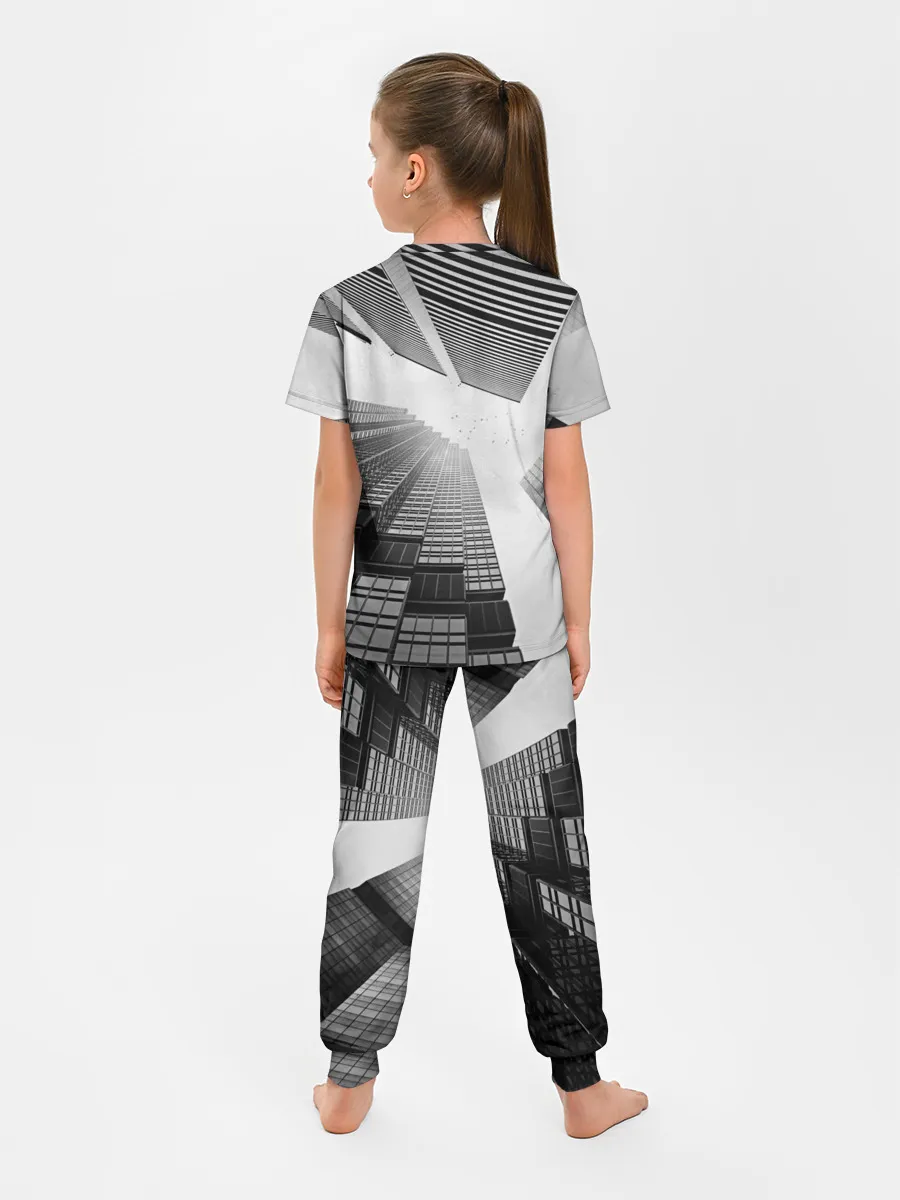 Детская пижама с брюками / Минимализм