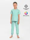 Детская пижама с брюками / Мятная Маска
