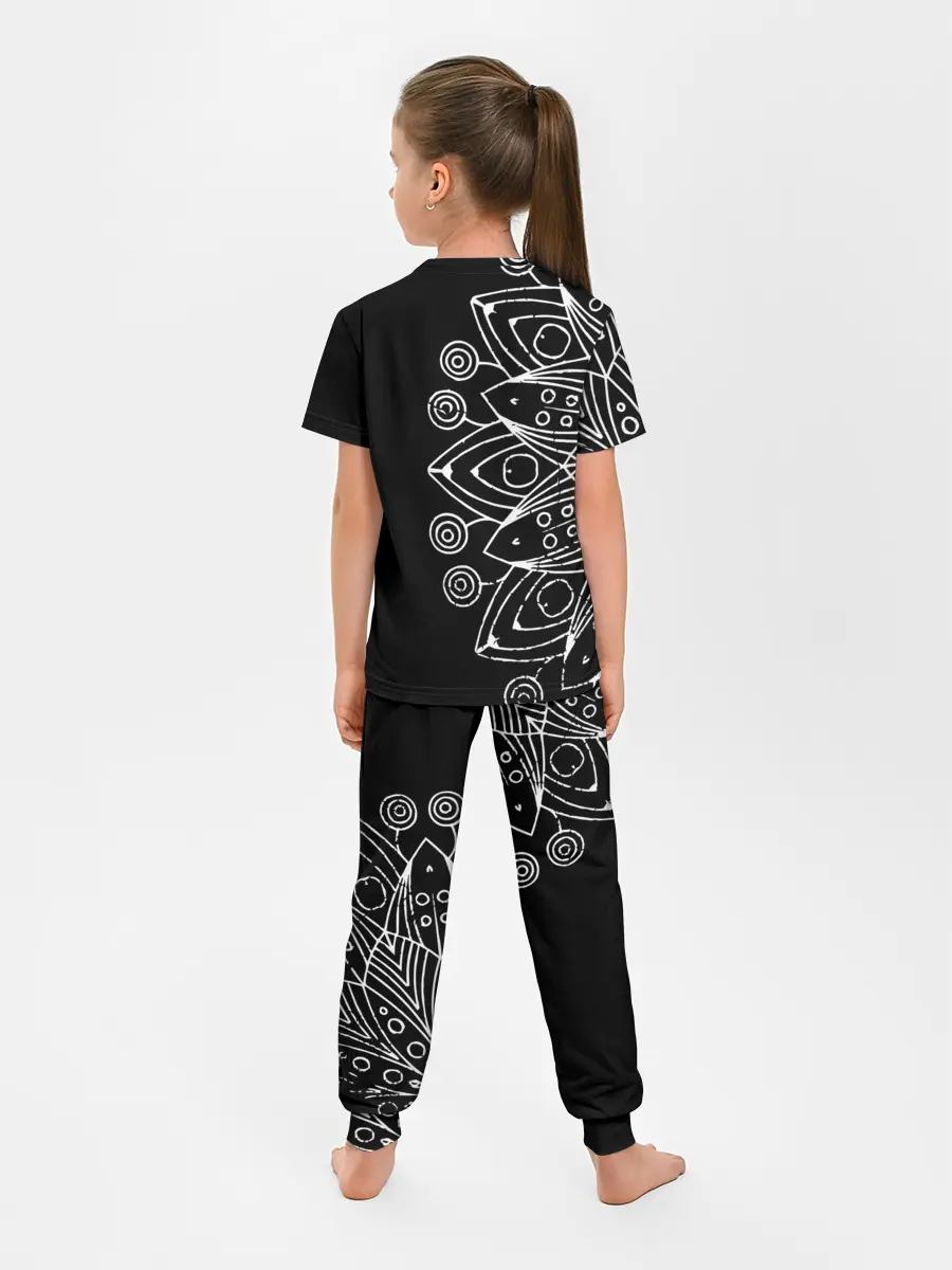 Детская пижама с брюками / Mandala