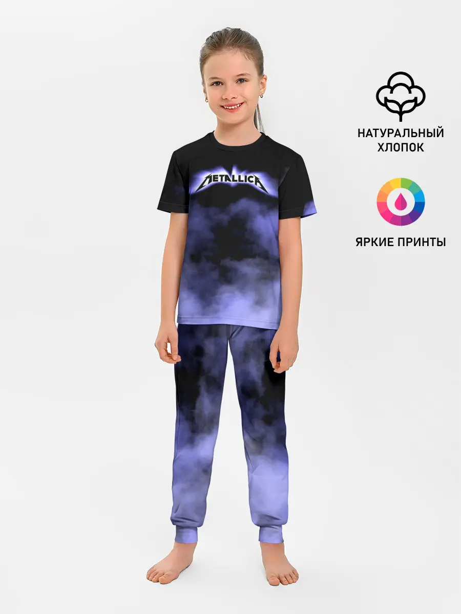 Детская пижама с брюками / Metallica