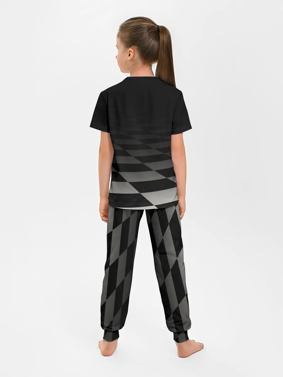 Детская пижама с брюками / Фредди FNAF в майнкрафт.