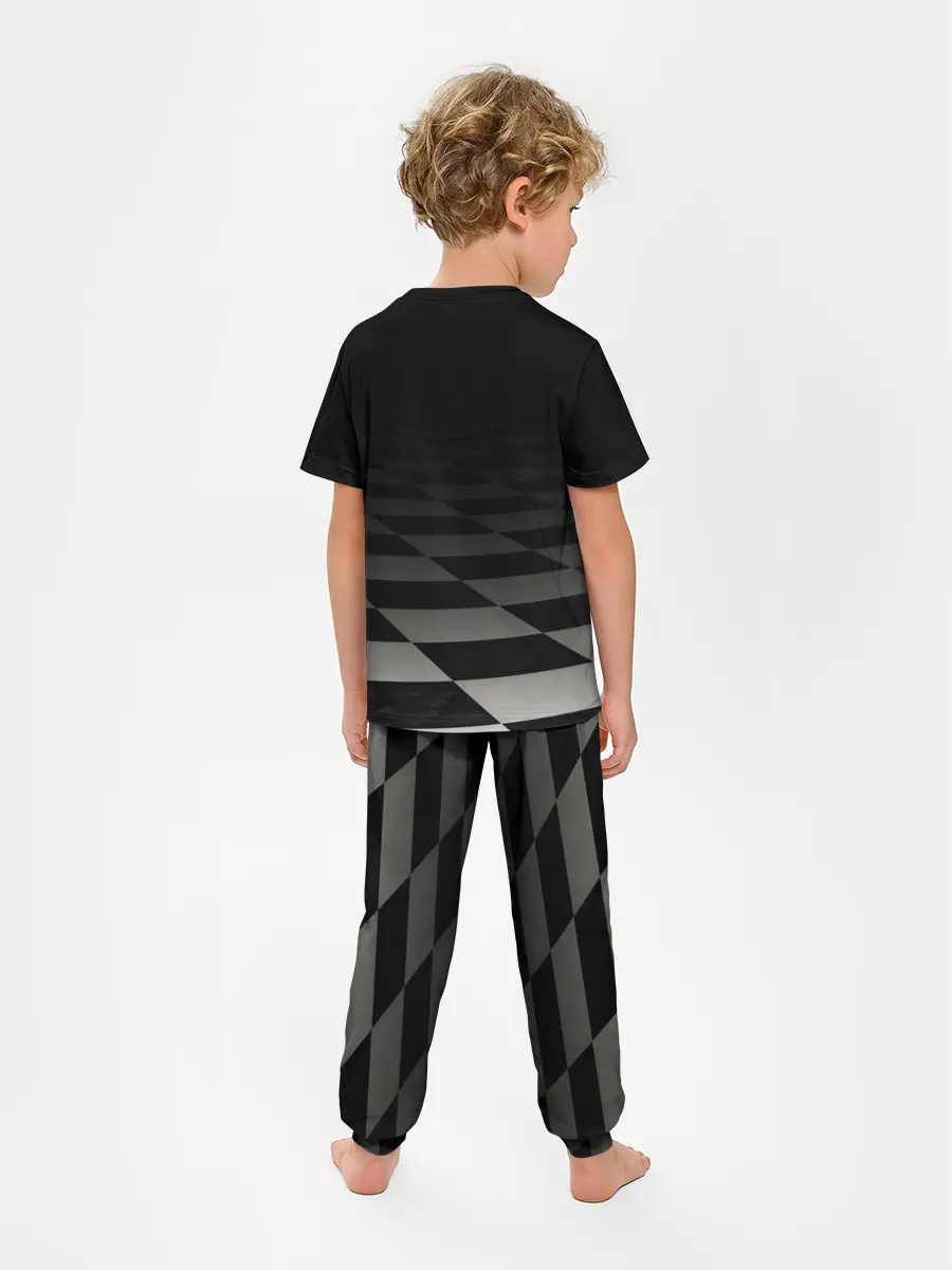 Детская пижама с брюками / Фредди FNAF в майнкрафт.