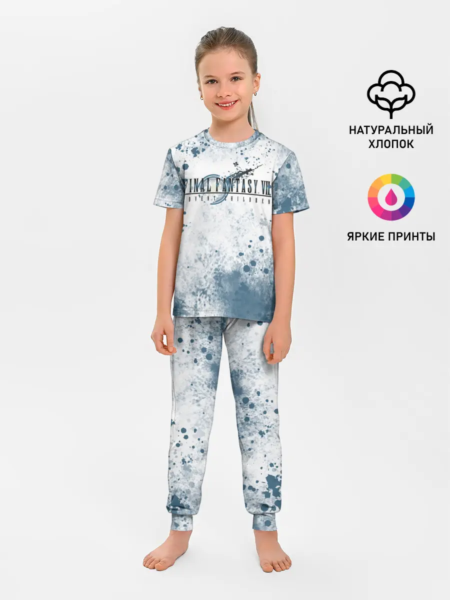 Детская пижама с брюками / Final Fantasy VII Remake