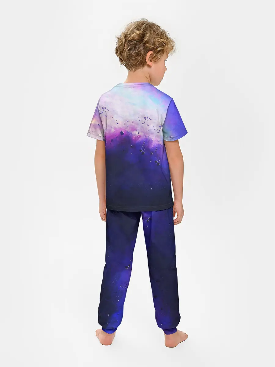 Детская пижама с брюками / АСТРОНАВТ