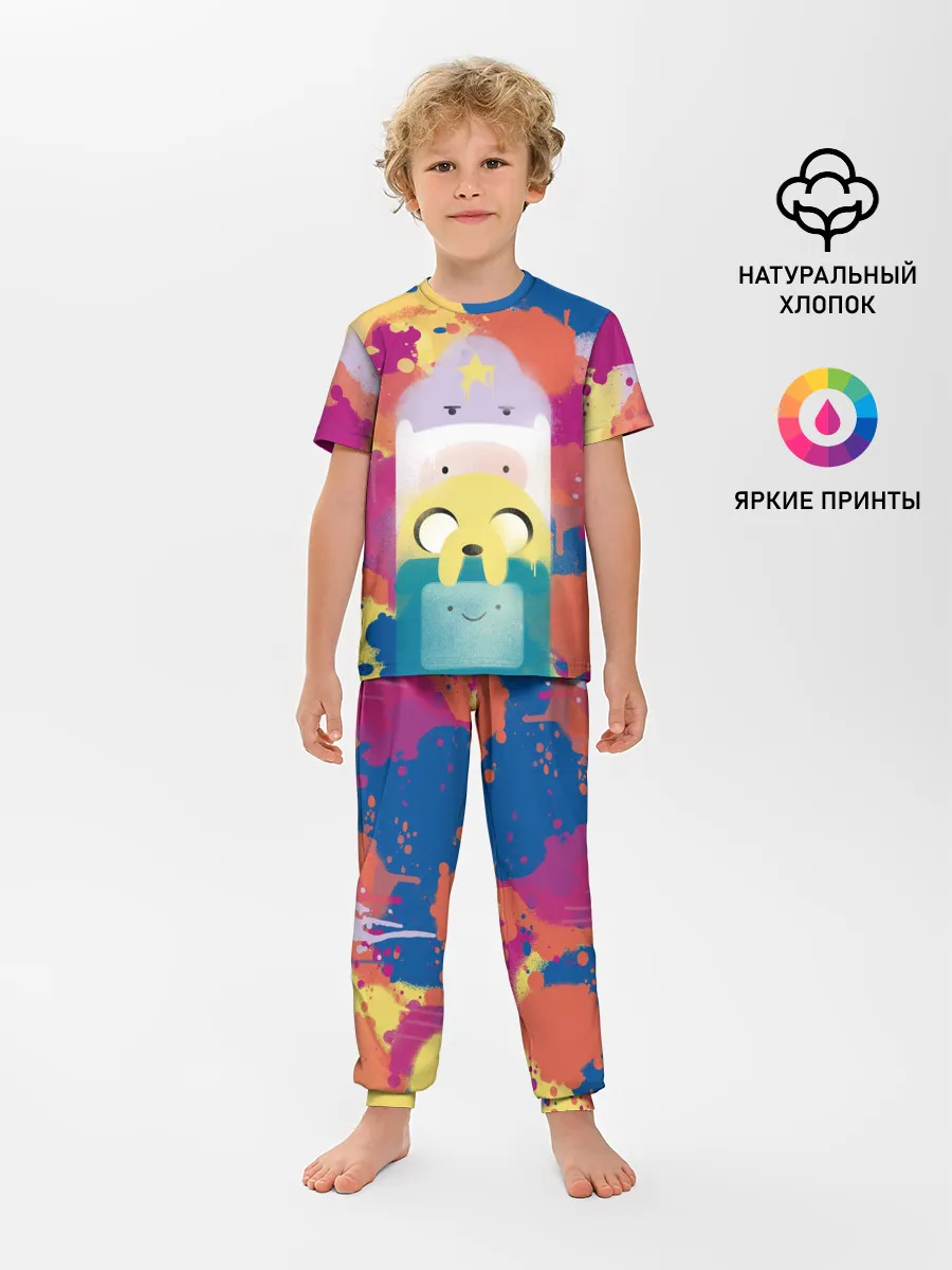Детская пижама с брюками / Adventure Time